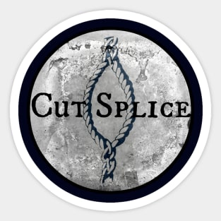 Cut Splice Rope Sticker